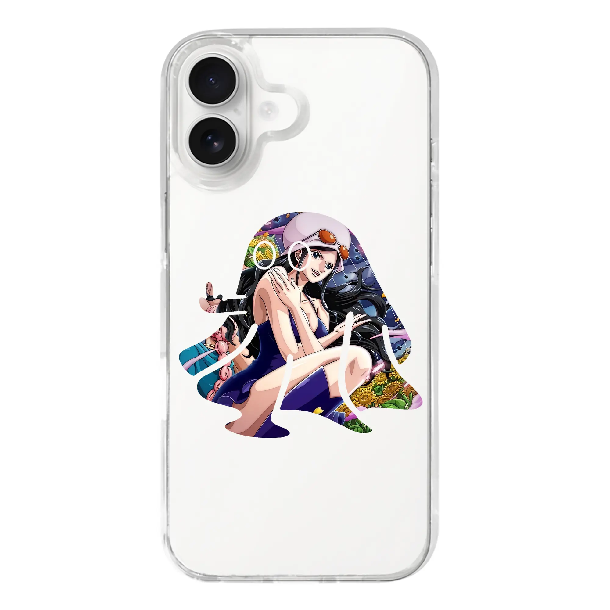 ワンピース グッズ ニコ・ロビン - iPhone 17シリーズ 透明スマホケース – 薄型・耐衝撃・精密フィット保護カバー